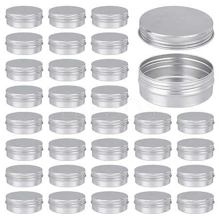 Round Aluminum Packing Boxes CON-WH0112-054-1