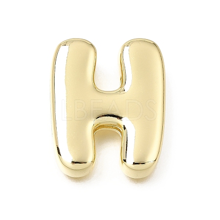 Brass Slide Charms KK-Z163-01G-H-1