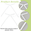 80Pcs Bowknot Polyester Ornament Accessories FIND-SC0020-89C-6