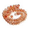 Baking Paint Glass Bead Strands GLAA-G116-02A-2