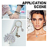 66Pcs 11 Styles Tibetan Style Alloy European Dangle Charms PALLOY-HY00077-5