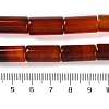 Natural Red Agate Beads Strands G-NH0019-A03-02-4