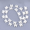 Natural Freshwater Shell Beads SHEL-T012-59W-2