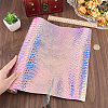 1Pc Laser PU Leather Fabric DIY-CL00001-85C-3