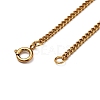 304 Stainless Steel Curb Chain Necklaces X-NJEW-JN02908-3