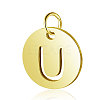 304 Stainless Steel Charms STAS-S105-T514G-U-1