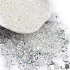 6/0 Inside Colours Fringe Glass Seed Beads SEED-A034-03K-1