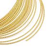 Textured Iron Beading Wire for Wire Wrap DIY Jewelry Making MW-L001-01C-G-2