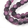 Crackle Glass Beads X1-GLAA-N009-6mm-09-3