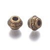 Tibetan Antique Bronze Metal Lead Free & Nickel Free & Cadmium Free MLF0586Y-NF-1