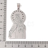 Non-Tarnish 201 Stainless Steel Pendants STAS-A094-01A-P-3