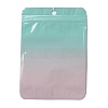 Rectangle Glitter Holographic PVC Resealable Packaging Bags ABAG-P011-01F-01-2