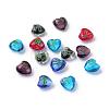 Valentine Gifts for Her Ideas Handmade Silver Foil Lampwork Beads FOIL-LHH022-M-1