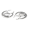 Retro Alloy Pendant Cabochon Settings FIND-C032-01AS-3