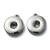 Alloy Hang Snap Base Pendant FIND-WH0110-280B-2