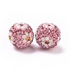 Polymer Clay Rhinestone Beads RB-L029-03L-2