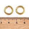 Ion Plating(IP) 304 Stainless Steel Open Jump Rings STAS-M081-02G-04-4