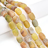 Natural Weathered Agate Beads Strands G-N344-42A-1