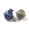 Natural Sodalite Pendants G-B041-01P-13-2