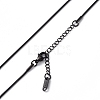 304 Stainless Steel Round Snake Chain Necklace for Men Women NJEW-K245-016E-2