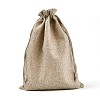 Burlap Packing Pouches Drawstring Bags ABAG-Q050-17x23-01-2