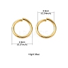 Brass Open Jump Rings KK-FS0001-23B-5
