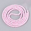 Baking Paint Glass Beads Strands DGLA-N015-4mm-02-2