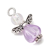 Transparent Acrylic Pendants PALLOY-JF04252-4