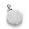 304 Stainless Steel Enamel Pendants STAS-E439-90Q-P-2
