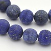 Natural Lapis Lazuli Round Beads Strands X-G-D660-8mm-1
