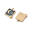 304 Stainless Steel Enamel Pendants STAS-Z121-41G-3