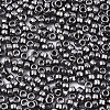 Electroplate Glass Seed Beads X-SEED-S042-01A-01-3