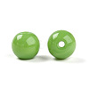 Opaque Solid Color Glass Beads X1-GLAA-N007-8mm-A11-2