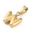 316L Surgical Stainless Steel Charms STAS-G315-01G-W-2