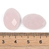 Natural Rose Quartz Cabochons G-G760-A13-3