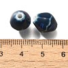 Vintage Style Glazed Ceramic Porcelain Beads PORC-H013-01-10-3