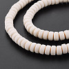 Handmade Polymer Clay Beads Strands X-CLAY-N008-117-5