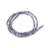Natural Cordierite/Iolite/Dichroite Beads Strands G-E411-39-2mm-2