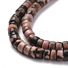 Natural Rhodonite Beads Strands G-P468-17-4