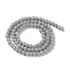 Opaque Solid Color Imitation Jade Glass Beads Strands LS-GLAA-F029-P4mm-14-2