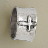 Cross Pattern Alloy Finger Rings FS-WG6D053-02-2
