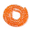 Electroplate Glass Beads Strands EGLA-A044-T4mm-A25-3