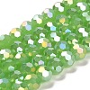 Imitation Jade Glass Beads Stands EGLA-A035-J10mm-B01-1