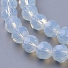 Opalite Beads Strands X-GSF8mmC081-3