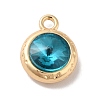 Glass Pendants PALLOY-O106-21G-05-1