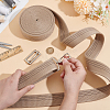 5 Yards Polycotton Ribbon OCOR-WH0078-169B-3