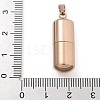 304 Stainless Steel Openable Urn Ashes Pendants STAS-M084-05B-2