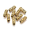 Tibetan Style Hollow Tube Beads GLF10482Y-NF-1