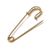 304 Stainless Steel Safety Pins Brooch Findings STAS-C181-01A-G-2