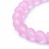 Baking Paint Transparent Glass Bead Strands X-GLAA-S031-10mm-20-2